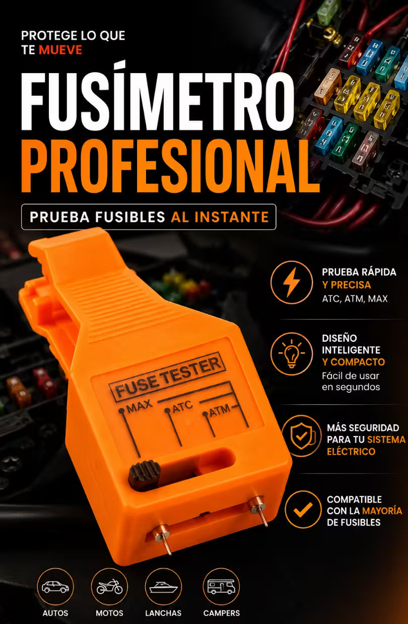 FuseGuard® - Fusímetro Profesional de Diagnóstico Rápido